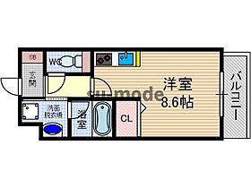 ビバス南茨木  ｜ 大阪府茨木市沢良宜西1丁目（賃貸マンション1R・3階・26.18㎡） その2