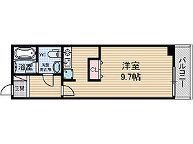 グランドライフ北之坊  ｜ 大阪府摂津市千里丘1丁目（賃貸マンション1K・4階・29.58㎡） その2