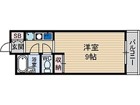 ドゥエル橋の内  ｜ 大阪府茨木市橋の内2丁目（賃貸マンション1K・2階・22.18㎡） その2