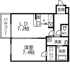 プリマヴェーラ  ｜ 大阪府摂津市一津屋1丁目（賃貸アパート1LDK・1階・42.10㎡） その2