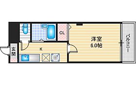 イーズ南春日丘  ｜ 大阪府茨木市南春日丘2丁目（賃貸マンション1K・2階・27.00㎡） その2