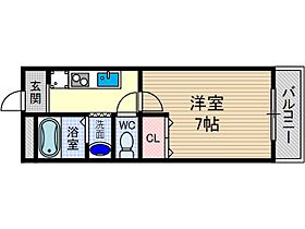 ネクスプロス総持寺  ｜ 大阪府茨木市三島町（賃貸マンション1K・1階・24.30㎡） その2