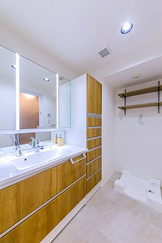 洗面 プライムコート戸山 5階/-