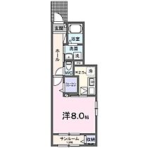 ピアッツァ 101 ｜ 埼玉県熊谷市石原821-2（賃貸アパート1K・1階・33.20㎡） その2