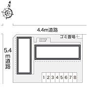 レオパレスハナブサ　Nara 212 ｜ 埼玉県鴻巣市逆川１丁目2-33（賃貸マンション1K・2階・19.87㎡） その3