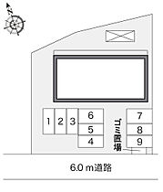 レオパレス漠 106 ｜ 埼玉県鴻巣市南２丁目5-12（賃貸アパート1K・1階・23.71㎡） その3