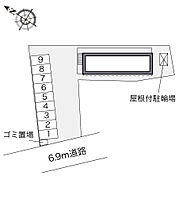 レオパレスガーベラ 204 ｜ 埼玉県鴻巣市南１丁目3-8（賃貸アパート1K・2階・19.87㎡） その3