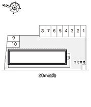 レオパレスリベェール 205 ｜ 埼玉県鴻巣市前砂351-6（賃貸アパート1K・2階・23.18㎡） その3