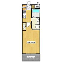 グランインカム16 403 ｜ 埼玉県熊谷市宮前町１丁目32（賃貸マンション1K・4階・28.80㎡） その2