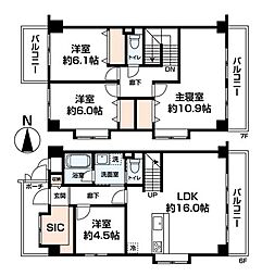 間取図画像 4LDK