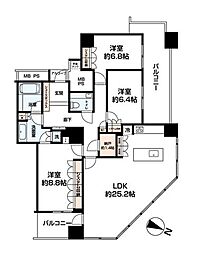 間取図画像 3LDK