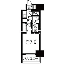 メイクス名駅太閤 403 ｜ 愛知県名古屋市中村区太閤２丁目7-13（賃貸マンション1K・4階・25.20㎡） その2