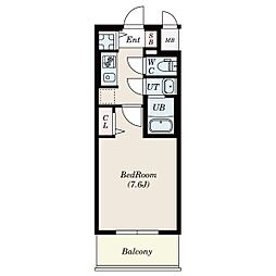 S-RESIDENCE上飯田駅前 1Kの間取図画像