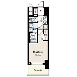 S-RESIDENCE上前津駅前 1Kの間取図画像