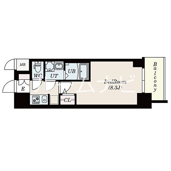 S-RESIDENCE熱田 904｜愛知県名古屋市熱田区横田１丁目(賃貸マンション1K・9階・25.80㎡)の写真 その2