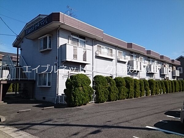 エルディムシャルマンＣ ｜岡山県倉敷市茶屋町(賃貸アパート2LDK・2階・53.00㎡)の写真 その1