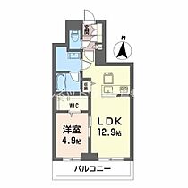 シャノワール（ＢＥＬＳ認証・ＺＥＨ）  ｜ 岡山県倉敷市大島（賃貸マンション1LDK・2階・45.40㎡） その2