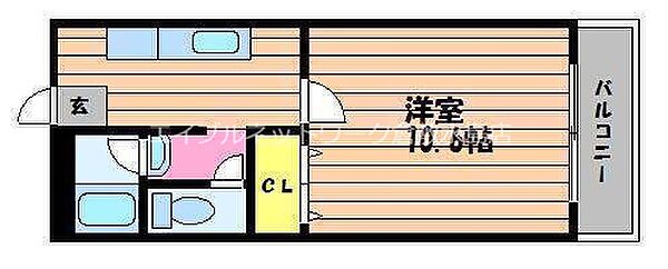 JRBハイツ倉敷駅前 ｜岡山県倉敷市昭和2丁目(賃貸マンション1K・6階・30.06㎡)の写真 その2