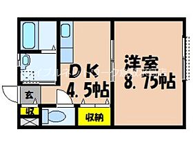 岡山県倉敷市藤戸町天城213-1（賃貸アパート1DK・2階・32.59㎡） その2