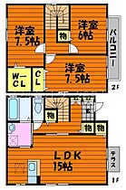 岡山県倉敷市四十瀬512-8（賃貸一戸建3LDK・1階・92.73㎡） その2