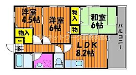 岡山県倉敷市玉島八島1749-1（賃貸アパート3LDK・2階・60.45㎡） その2