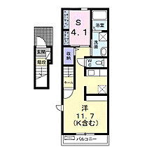 岡山県倉敷市上富井19-18（賃貸アパート1R・2階・40.09㎡） その2