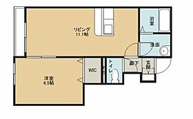 岡山県岡山市北区延友419-2（賃貸アパート1LDK・1階・40.16㎡） その2