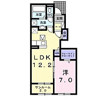 岡山県岡山市北区御津宇垣1753番地4（賃貸アパート1LDK・1階・50.08㎡） その2