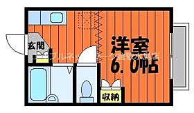 岡山県倉敷市二子234-13（賃貸アパート1K・2階・19.87㎡） その2