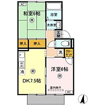 岡山県総社市溝口235-1（賃貸アパート2DK・1階・46.09㎡） その2