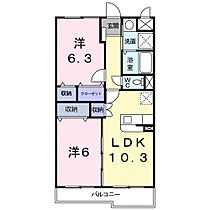 岡山県倉敷市玉島爪崎772番地1（賃貸マンション2LDK・1階・52.60㎡） その2