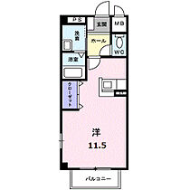 岡山県岡山市北区田中168番地108（賃貸アパート1R・2階・30.24㎡） その2