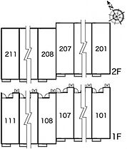 岡山県倉敷市児島稗田町1535-1（賃貸アパート1K・2階・28.02㎡） その4