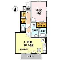 岡山県倉敷市児島阿津1丁目19-21（賃貸アパート1LDK・1階・43.23㎡） その2