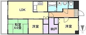 岡山県倉敷市白楽町140-1（賃貸マンション3LDK・6階・72.96㎡） その2