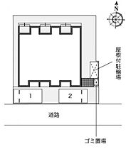 岡山県岡山市北区富町1丁目4-35-5（賃貸アパート1K・2階・36.38㎡） その13