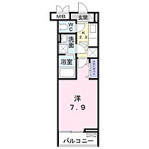 岡山県岡山市北区今3丁目9番15号（賃貸アパート1K・1階・26.15㎡） その2