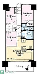 SHINTOCITY 3LDKの間取図画像