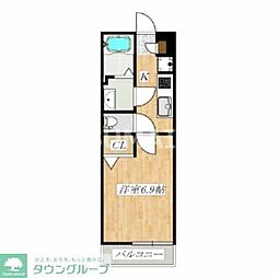 SoleiL.3 1Kの間取図画像