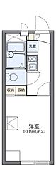 レオパレスコンホート四谷 1Kの間取図画像