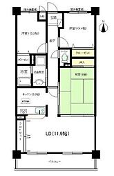 サン・ピボット瀬戸 3LDKの間取図画像