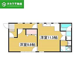 🉐敷金礼金0円！🉐コーポ丸萬