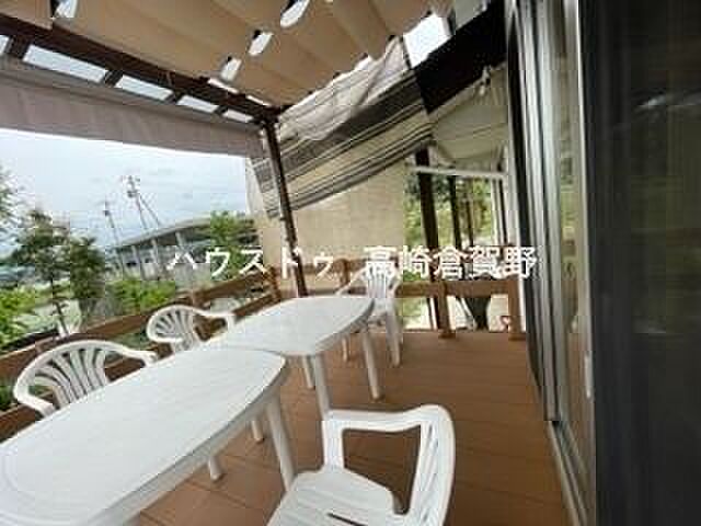 バルコニー 安中市秋間みのりが丘