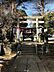 周辺：松が丘北野神社 218m