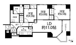 間取図画像 3LDK