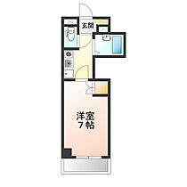 パンション白川 1-D ｜ 山形県山形市小白川町3丁目8-29（賃貸マンション1K・1階・26.00㎡） その2