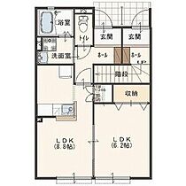 カーサビアンカA棟  ｜ 群馬県前橋市天川大島町2丁目（賃貸アパート1LDK・1階・38.19㎡） その2