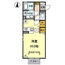 Rosemary/Marigold/Freesia　Marigold  ｜ 群馬県前橋市江田町（賃貸アパート1R・1階・31.21㎡） その2