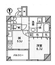 東京都港区芝５丁目16-5（賃貸マンション1DK・5階・34.20㎡） その2