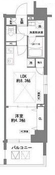 東京都中央区日本橋堀留町１丁目(賃貸マンション1LDK・7階・32.06㎡)の写真 その2